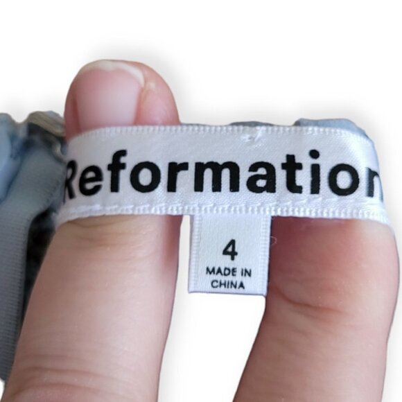 Reformation Cammi XS Sweetheart Long Sleeve Dress - Picture 10 of 16